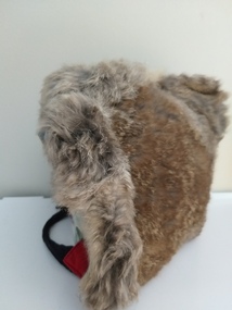 Clothing - Child's Cap, Rabbit cap, 1940's