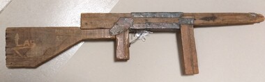Weapon - Toy Gun Wooden, 1942