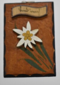 Plaque, 1940's