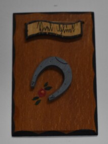 Plaque, 1940's