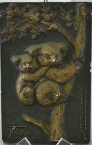 Decorative object - Plaque, 1940's