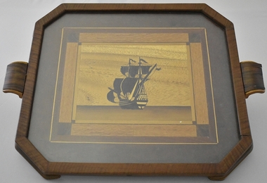 Tray - wood, 1940,s