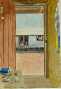 Painting - Painting - Watercolour, Tatura Camp Australian, 1940