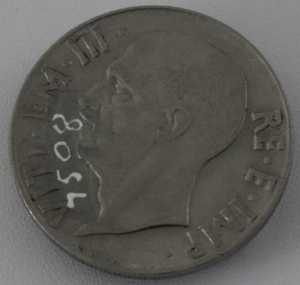 Currency - Coin, Italian Coin, 1940