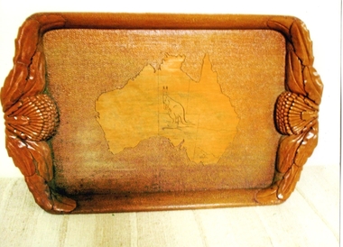 Wooden Tray, 1940's