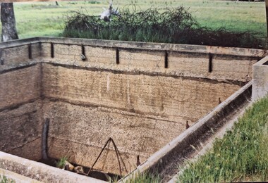Photograph, Arthur Knee, Camp 13 Latrine Pit, 1989