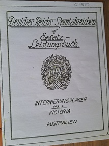 Certificate, Deutches Reichs Sportabzeichen, 1945
