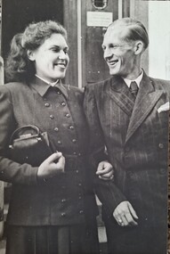 Photograph, Kurt Friedrich and wife, 1948-1950