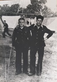 Photograph, Antonio Guerra and friend, 1940