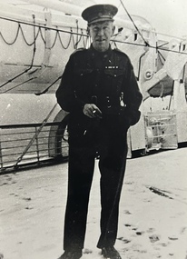 Photograph, WO 2 John Woof, 1947