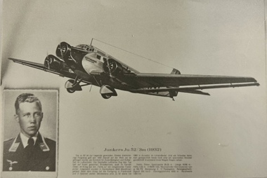 Photograph, Junkers JU/52 3M (1932)