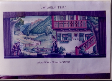 Posters, Wilhelm Tell Stauffacherhaus scene