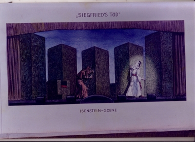 Posters, Siegfried's Tod Isenstein scene