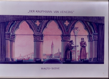 Posters, Der Kaufmann Von Denedig Rialto scene