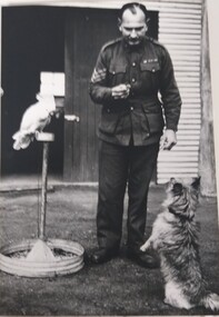 Photograph, Whacko and Cobber, copy 1989 original 1943