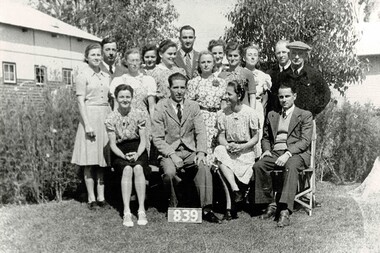 Photograph, Camp and Kitchen staff, 1942