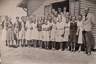 Photograph, German Internees at Camp 3, 1940 - 1946