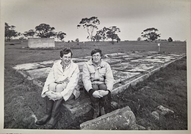 Photograph, Helmut Glenk and Rolf Edelmaier, 21 September 1991