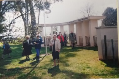 Photograph, Templers Society at German War Cemetery 1991, 22 September 1991