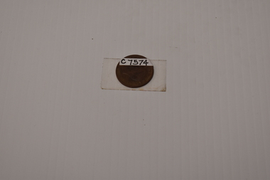 Currency - Coin, Australian One Penny 1945, 1945