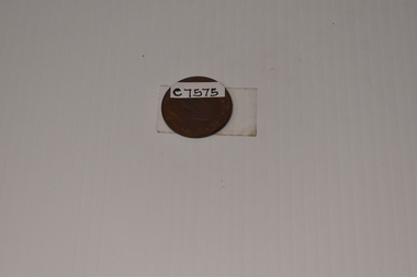 Currency - Coin, Australian One Penny 1943, 1943