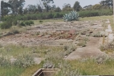 Photograph, Ablution block, 1991