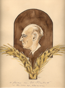 Sketch - Watercolour, Georg Rosenkranz, 1941/2