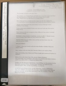 Document - Folder, James Wilson, Wilson Family, 1958