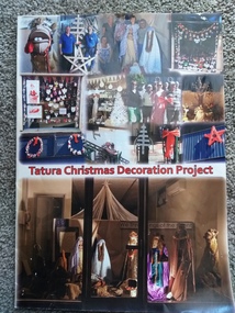 Christmas tree decoration project by the locals in Tatura