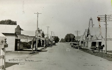 Postcard, Kodak, Hogan Street Tatura, 1930 approx