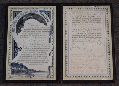 Bereavement Tribute, Ferguson and Mitchell Ltd, 1892