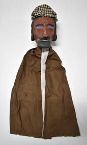 Artwork, other - Puppet, Man with Checked cap, WW2