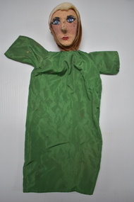 Artwork, other - Puppet, Green Lady, WW2