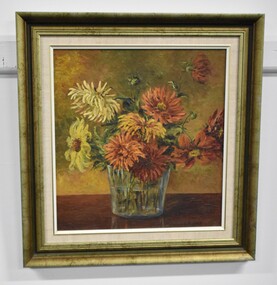 Painting - Oil Painting, Flowers, 1942