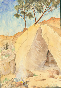 Painting - Painting - Watercolour, Tatura, Victoria 28/29.viii.41