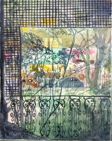 Painting - Painting - Watercolour, Macleahy St. Potts Point, Sydney