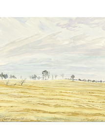 Painting - Painting - Watercolour, Waranga (Victoria, Australia) 25.i.42, Staurmus SW
