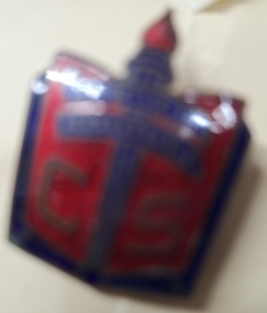 Badge - Correspondence School Badge, TANG Gan Hwa