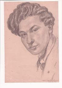 Drawing - Drawing - Copy, Unknown "Dunera" boy