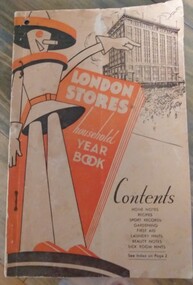 Book - Bookmark, London Stores Household Year Book