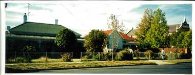 Photograph, Houses and Church Hogan Street Tatura