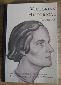 Book, Victorian Historical Journal Volume 87 Number 2 December 2016