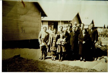 Photograph, Italian Family Group Camp 3