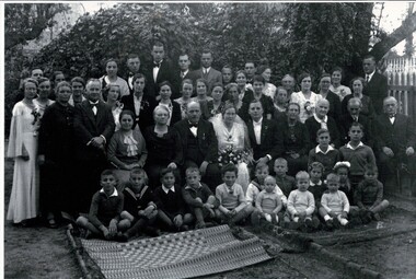 Photograph, Wagner Family Wedding