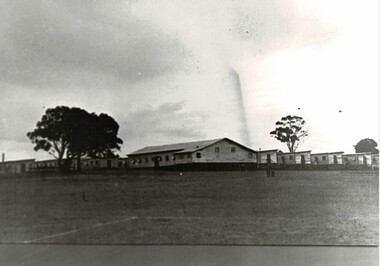 Photograph, Camp 3 Barracks