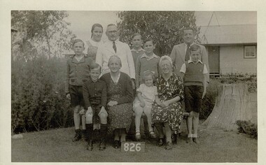 Photograph, Stoll and Cluss Families 1946