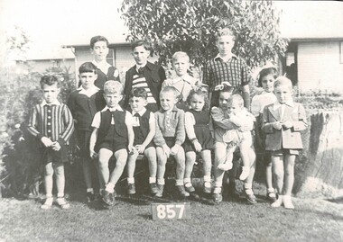 Photograph, Italian Internee Children 1945
