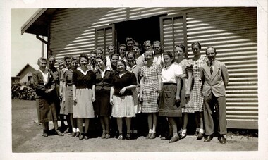 Photograph, Camp 3 internees