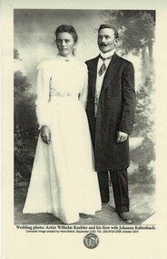 Photograph, Wilhelm and Johanna Kuebler
