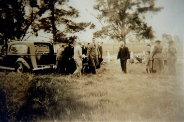 Photograph, Guntram Gohl Funeral